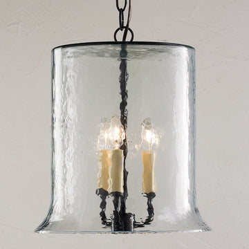 Rustic Glass Lantern - F100-294