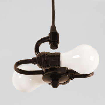 Shade Pendant Hardware Kit With Extender For Diffuser - F100-373