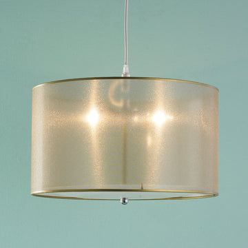 Sheer Elegance Organza Shade Pendant - F100-484