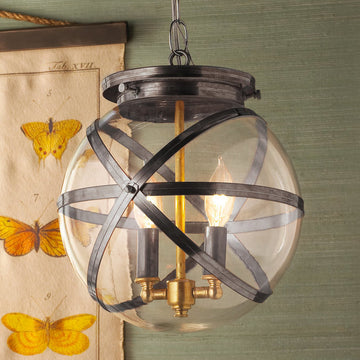 Steam Punk Indoor And Outdoor Hanging Lantern - F100-352