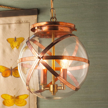 Steam Punk Indoor And Outdoor Hanging Lantern - F100-353