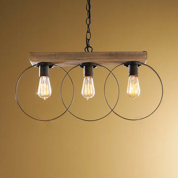 Three Ring Pendant Light - F100-375